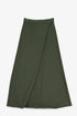 Patterned jacquard harem pants with front pleat