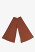 Ribbed wide-leg pants with drawstring waist
