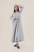 Wide sleeves long jellabiya dress