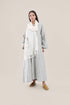 Wide sleeves long jellabiya dress