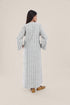 Wide sleeves long jellabiya dress