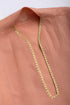 Linen jellabiya with bell sleeves