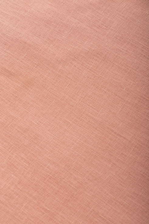 Linen jellabiya with bell sleeves