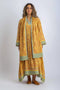 Printed Egyptian cotton gauze jellabiya