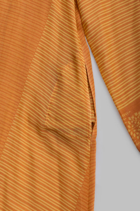 Asymmetric Long Jellabiya in Egyptian Cotton Voile