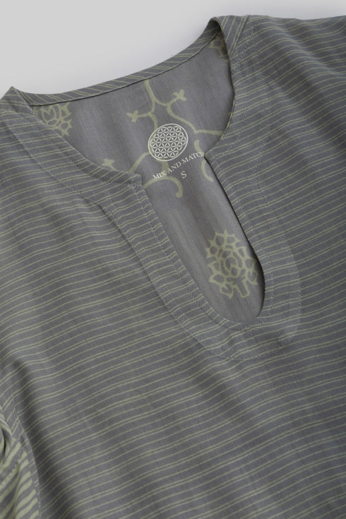 Asymmetric Long Jellabiya in Egyptian Cotton Voile