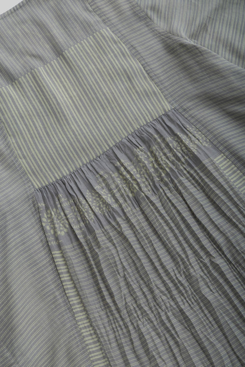 Asymmetric Long Jellabiya in Egyptian Cotton Voile