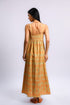 Egyptian cotton pleated maxi dress