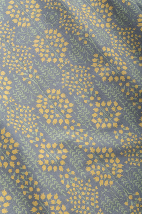 Egyptian cotton pleated maxi dress