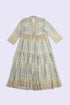 Flow tiered cotton voile maxi dress