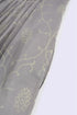 Pleated Egyptian cotton voile maxi dress
