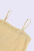 Embroidered linen long dress