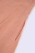 Embroidered linen long dress