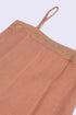 Embroidered linen long dress