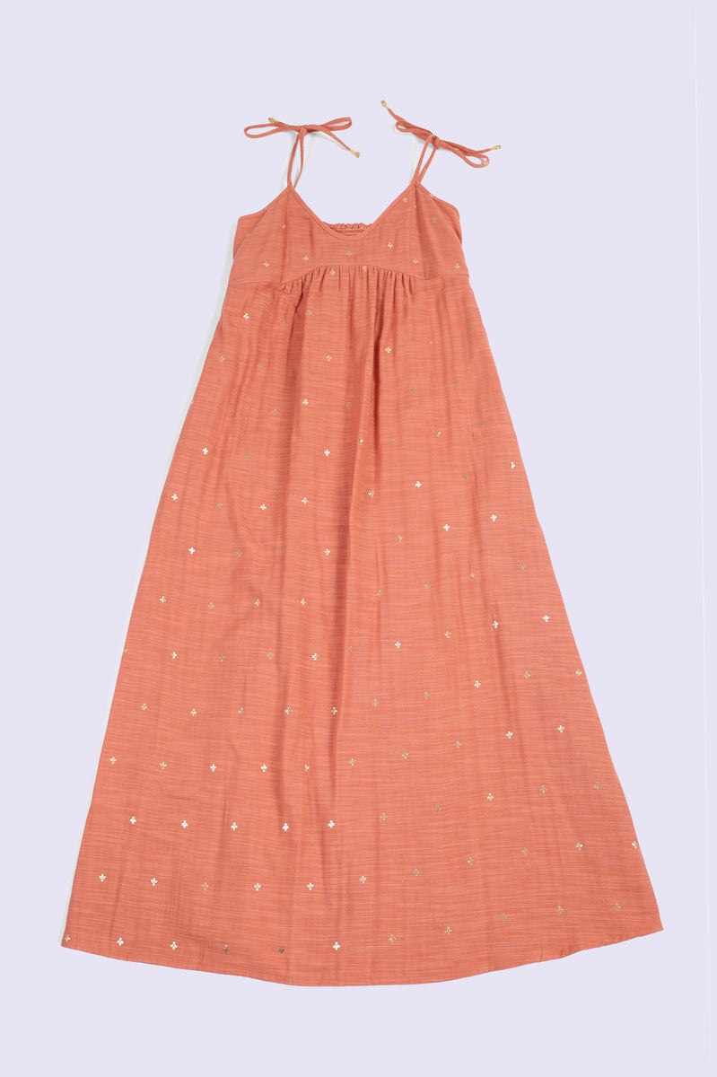 cotton slub maxi dress byTiMo | Cotton Slub Maxi Dress