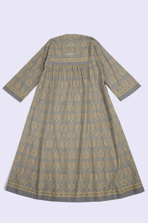 Printed Egyptian cotton jellabiya