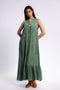 Printed Egyptian cotton gauze dress