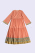Cotton voile ruffle tiered dress