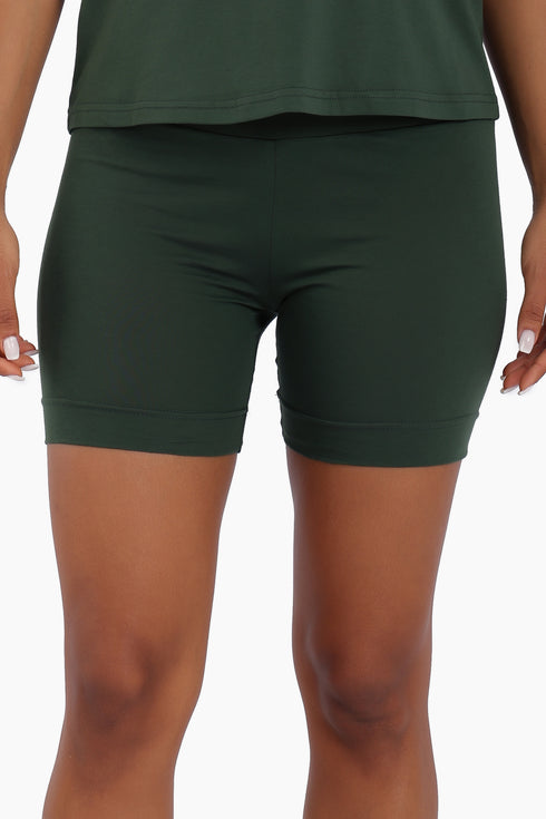 Lining shorts in cotton jersey, with elastic waist