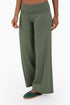 Pants in cotton jersey with wide leg at the bottom.