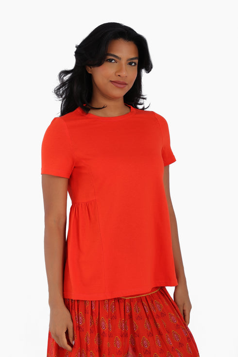 Short sleeves cotton jersey T-shirt