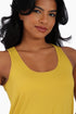 Tank top in cotton jersey