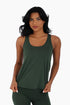 Tank top in cotton jersey