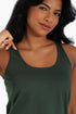 Tank top in cotton jersey