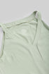 Sleeveless tank top in cotton jersey