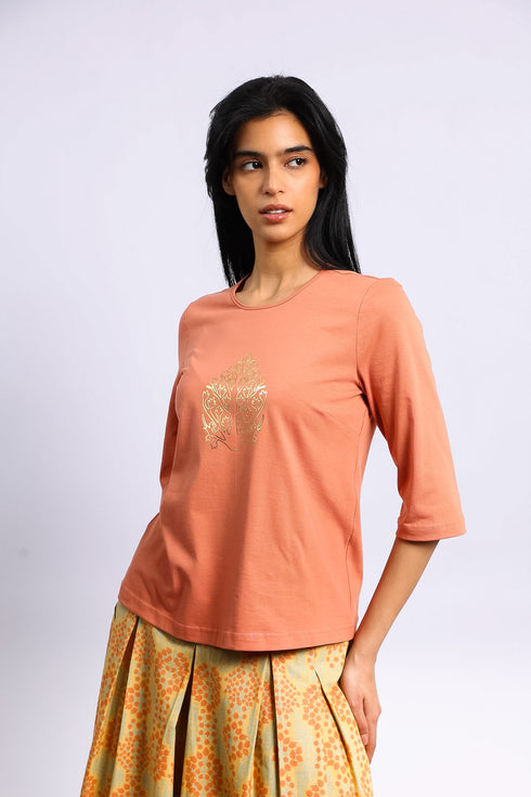 Egyptian cotton jersey top