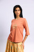 Egyptian cotton jersey top