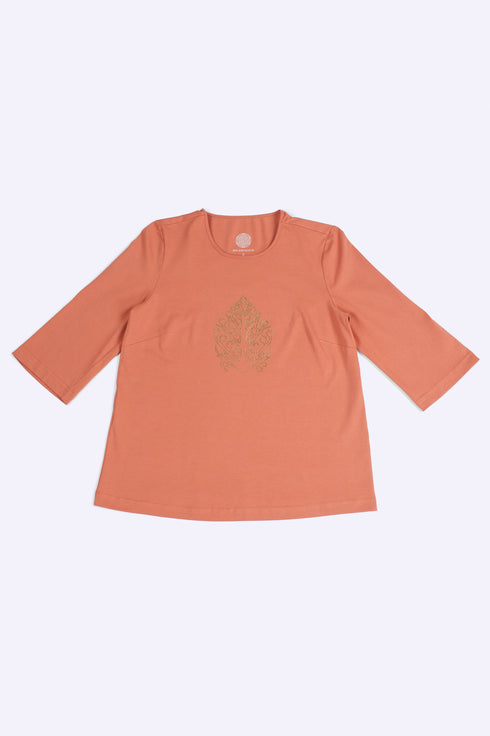 Egyptian cotton jersey top