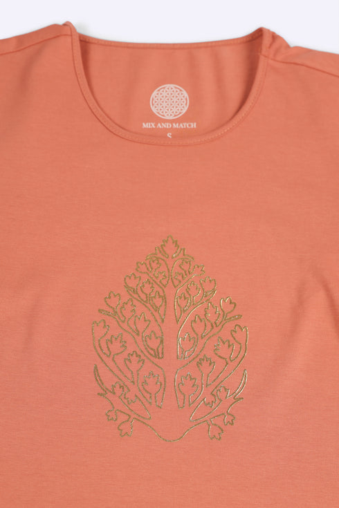 Egyptian cotton jersey top