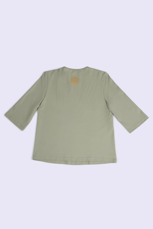 Egyptian cotton jersey top