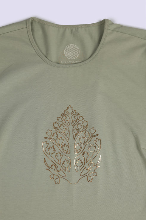 Egyptian cotton jersey top