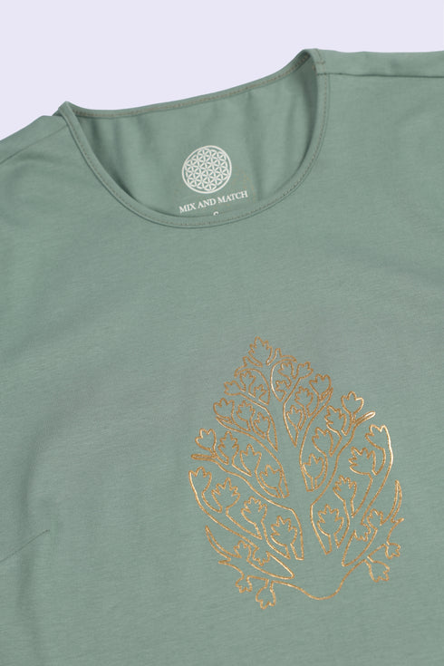 Egyptian cotton jersey top
