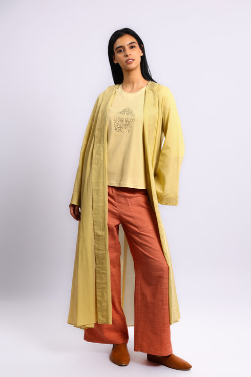 Egyptian cotton jersey top