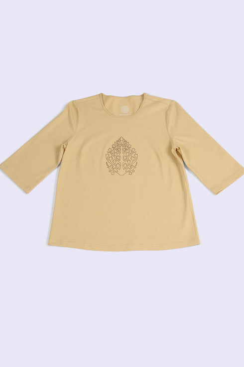 Egyptian cotton jersey top