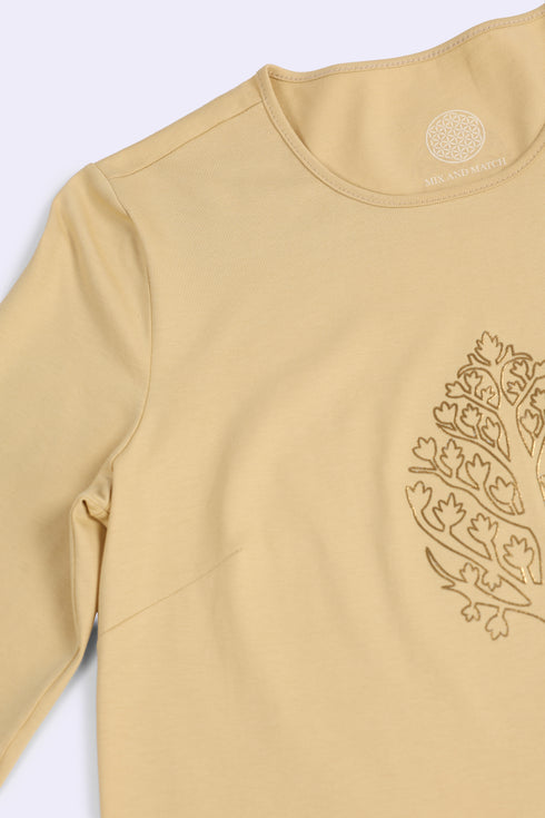Egyptian cotton jersey top