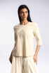 Egyptian cotton jersey top