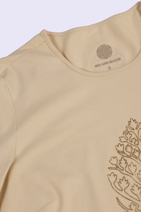 Egyptian cotton jersey top