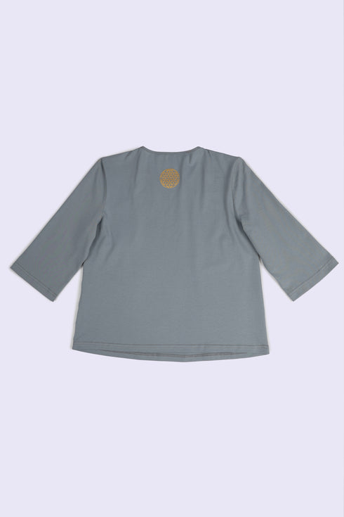 Egyptian cotton jersey top