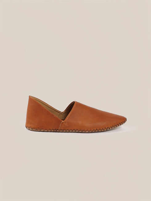 Genuine Leather bulga with leather sole