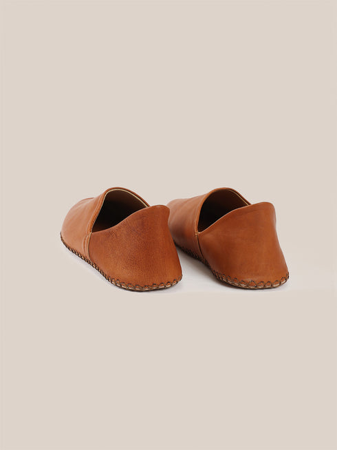 Genuine Leather bulga with leather sole