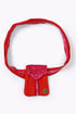 Belt with small detachable pocket bag