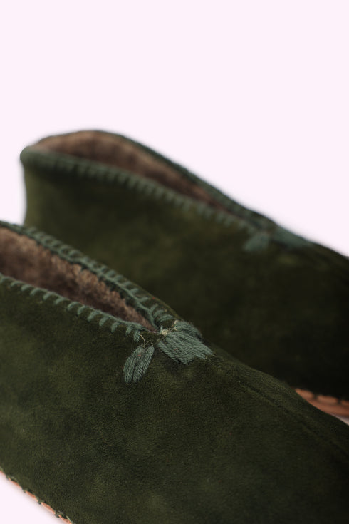 Handmade bulga shoes made of genuine leather