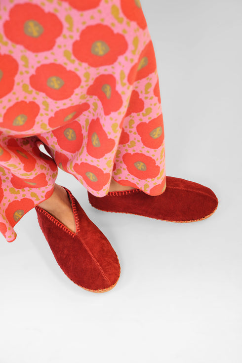 Handmade bulga shoes made of genuine leather