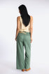 Pearl embellished tassel belt