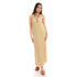 Printed cotton long dress