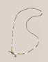 long necklace with antique pendant